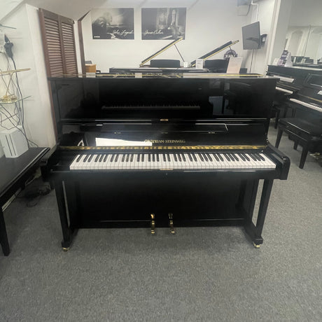GROTRIAN-STEINWEG Klavier 122 V schwarz poliert Occasion Bj. 1988, sehr guter Zustand (gebraucht)
