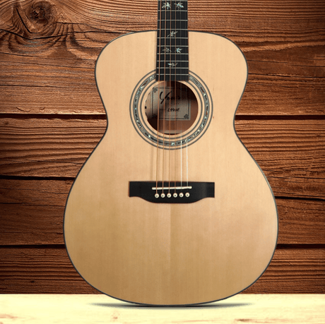 You's Westerngitarre L140E mit Tonabnehmer + Tasche - Musik-Ebert Gmbh