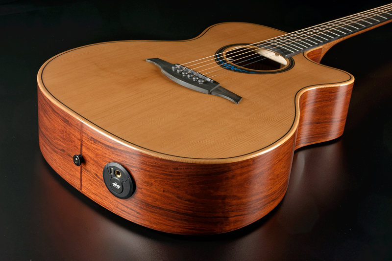 LAG Westerngitarre, Auditorium, BlueWave2, Pickup - Musik-Ebert Gmbh