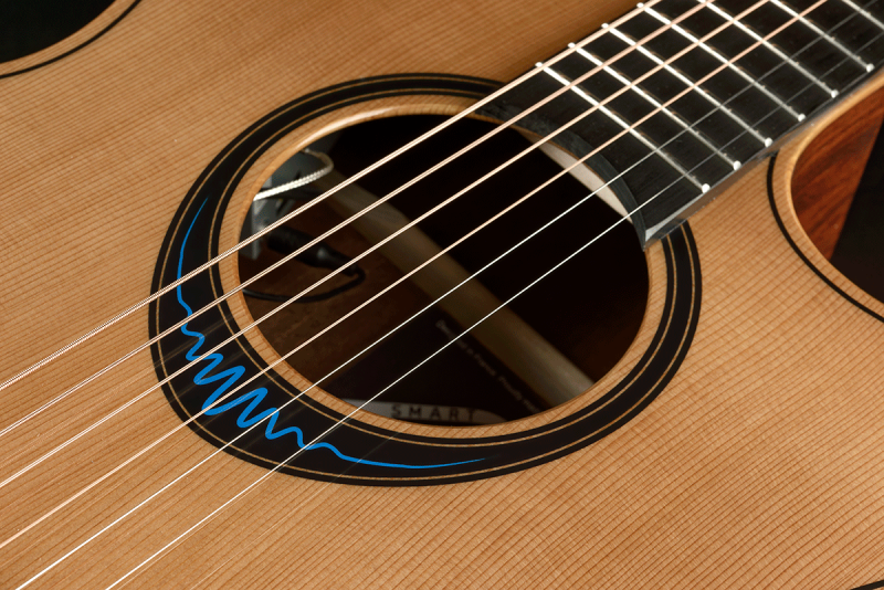 LAG Westerngitarre, Auditorium, BlueWave2, Pickup - Musik-Ebert Gmbh