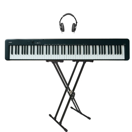 Casio CDP-S110 Schwarz Bundle mit Ständer und Kopfhörer - Musik-Ebert Gmbh