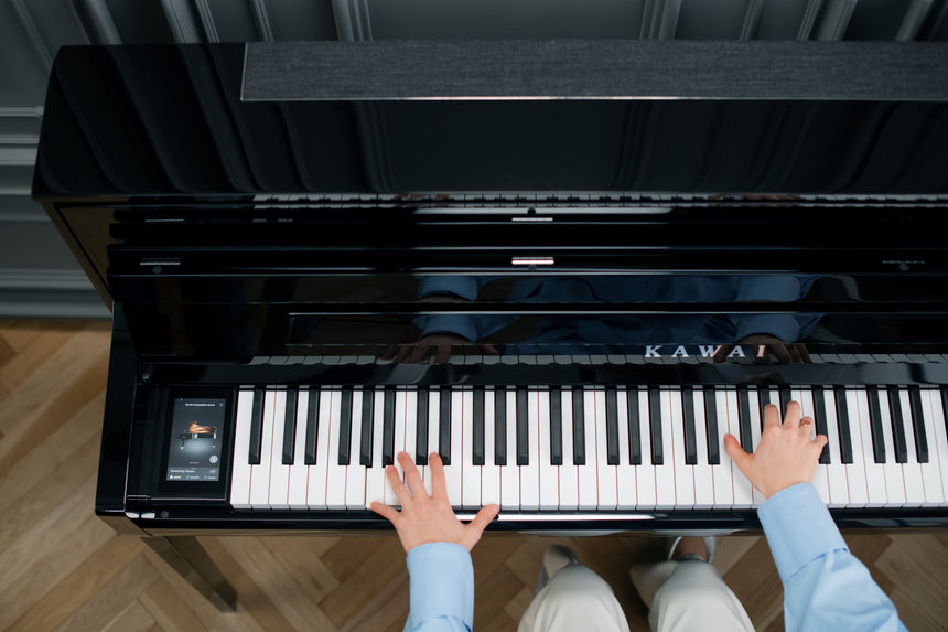 NOUVEAU Kawai Novus NV6 Hybrid Piano Noir Poli