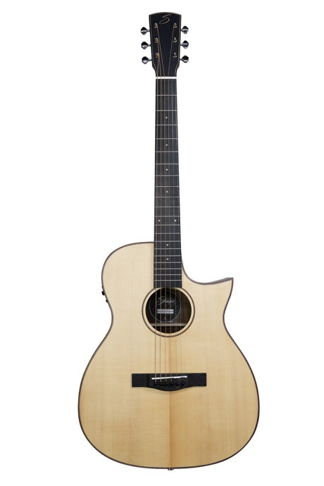 Shape O 315 MT-CE guitare folk – Orchestra Model, pan coupé, table en épicéa massif, dos et éclisses en palissandre