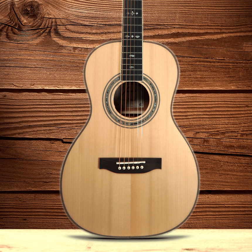 You's Guitar Parlor Fichte P100E + Tasche
