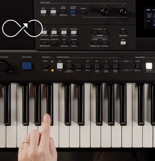 Yamaha Keyboard PSR - E 483 - Musik-Ebert Gmbh