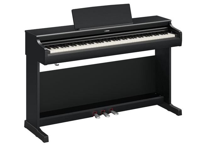 Yamaha YDP-166 Schwarz – Seitenansicht