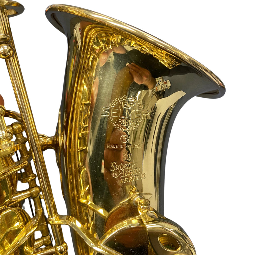 Selmer Altsaxophon SuperAction 80 Serie II - sehr guter Zustand (gebraucht) - Musik-Ebert Gmbh