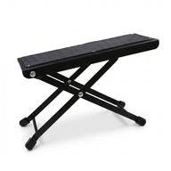 Basic Fußbänkchen – schwarzes Gitarren-Fußbänkchen, Dreiviertelansicht
