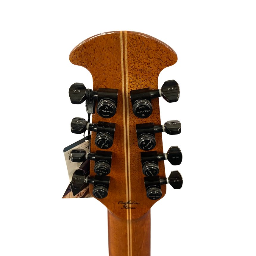 Ovation Elite Plus E-A Gitarre Sapele Tobacco 8-String B-WARE - Musik-Ebert Gmbh