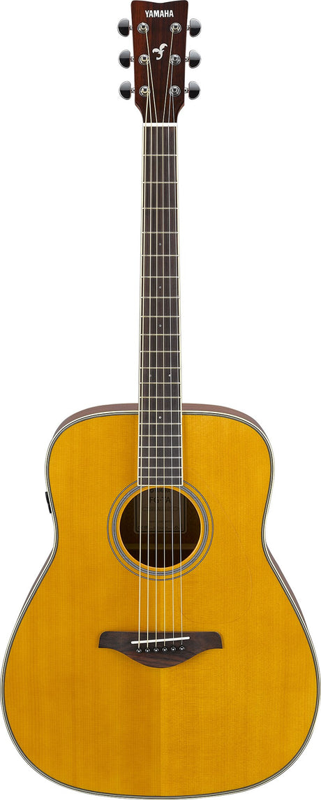 Yamaha FG-TA VT acoustic guitar in Vintage Tint – front view