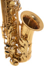 Roy Benson AS-202 Altsaxophon in Goldlack – Detail von Schallbecher und Klappen