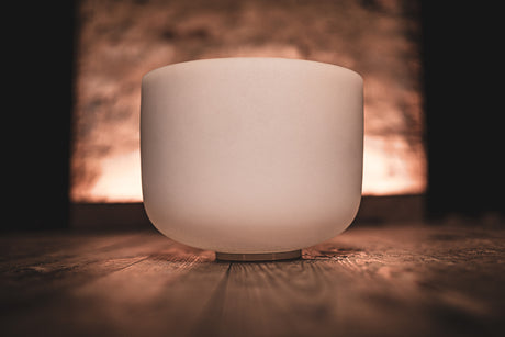 MEINL Sonic Energy CSB10E, weiß mattiert – in warmer Beleuchtung