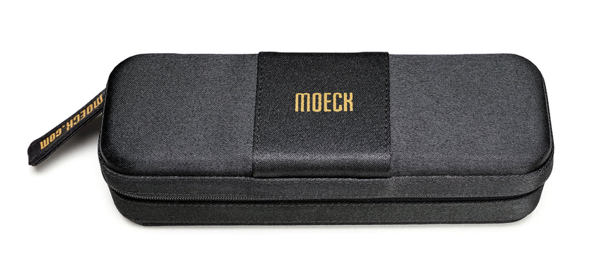 Moeck Z9529 Etui für Sopranblockflöte, schwarz – geschlossen