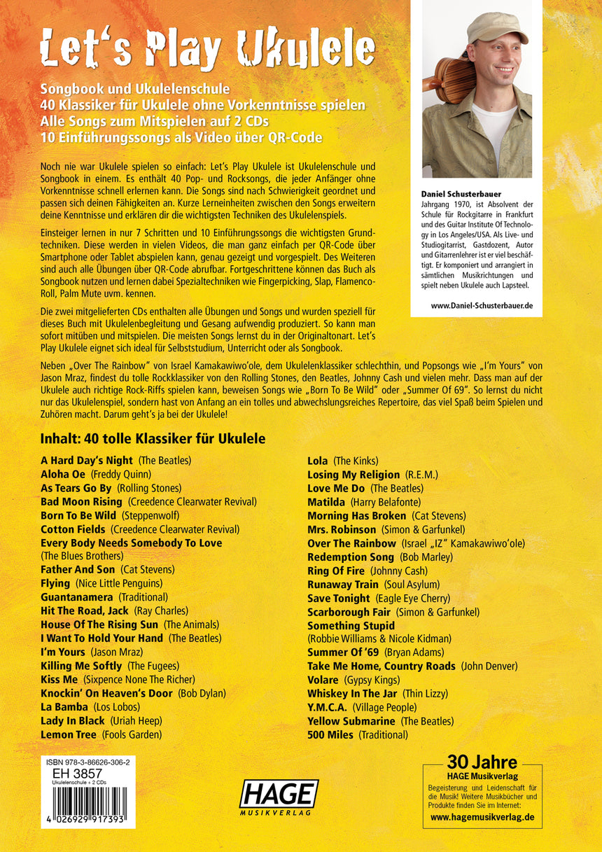 Let's Play Ukulele – Back cover