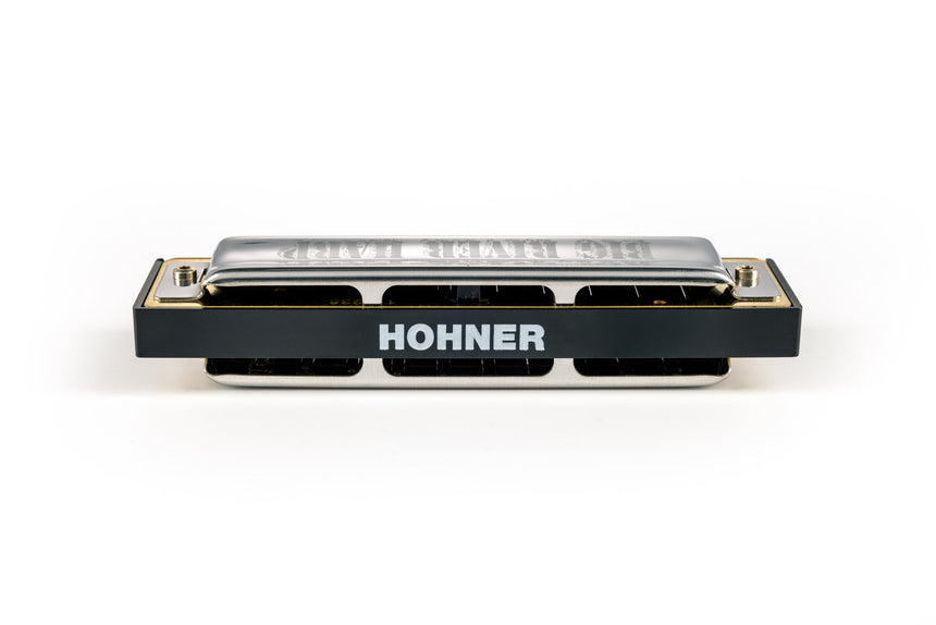 HOHNER Big River Harp MS – Ansicht mit HOHNER-Schriftzug