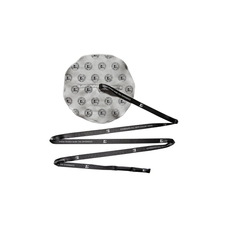 BG A30A pull-through swab – Back of the grey cloth with BG pattern