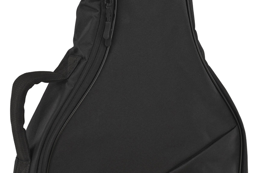 GEWA Basic 5 black 4/4 classical guitar gig bag – side carrying handle detail