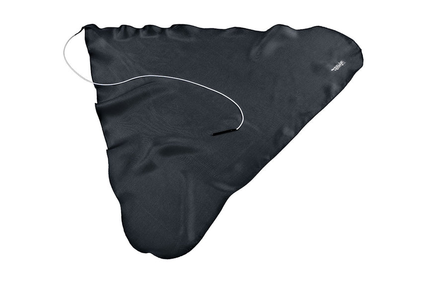 Hodge black silk swab for B-flat and A clarinet, cloth and straight weight