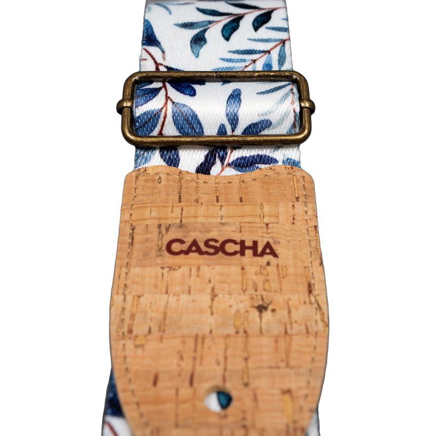 Cascha CGS-VC3, Blue Twigs – extrémité en liège et boucle, gros plan incliné