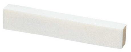 GEWA 547000 bone nut blank for classical guitar, angled view.