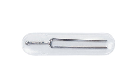 K&M Stimmgabel 168, vernickelt, in transparenter Hülle