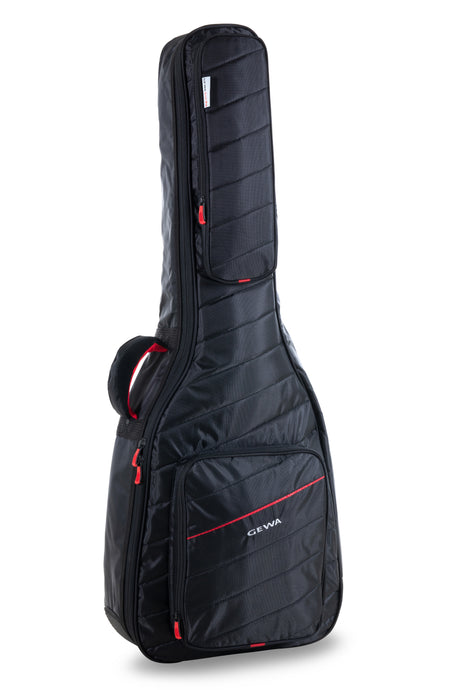Housse GEWA Cross 30 pour guitare acoustique 215.605, noire – vue avant de trois quarts