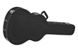 GEWA Arched Top Economy classical guitar case 523.270, black – front three-quarter view