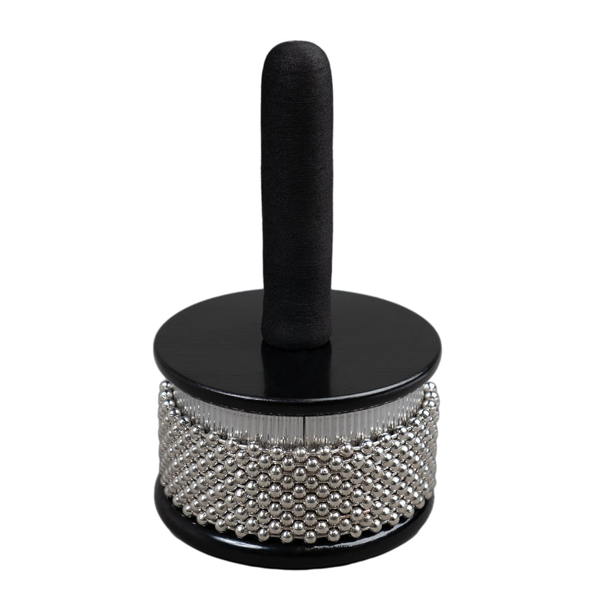 SEPCAB2 cabasa, 115 mm, black – angled top view