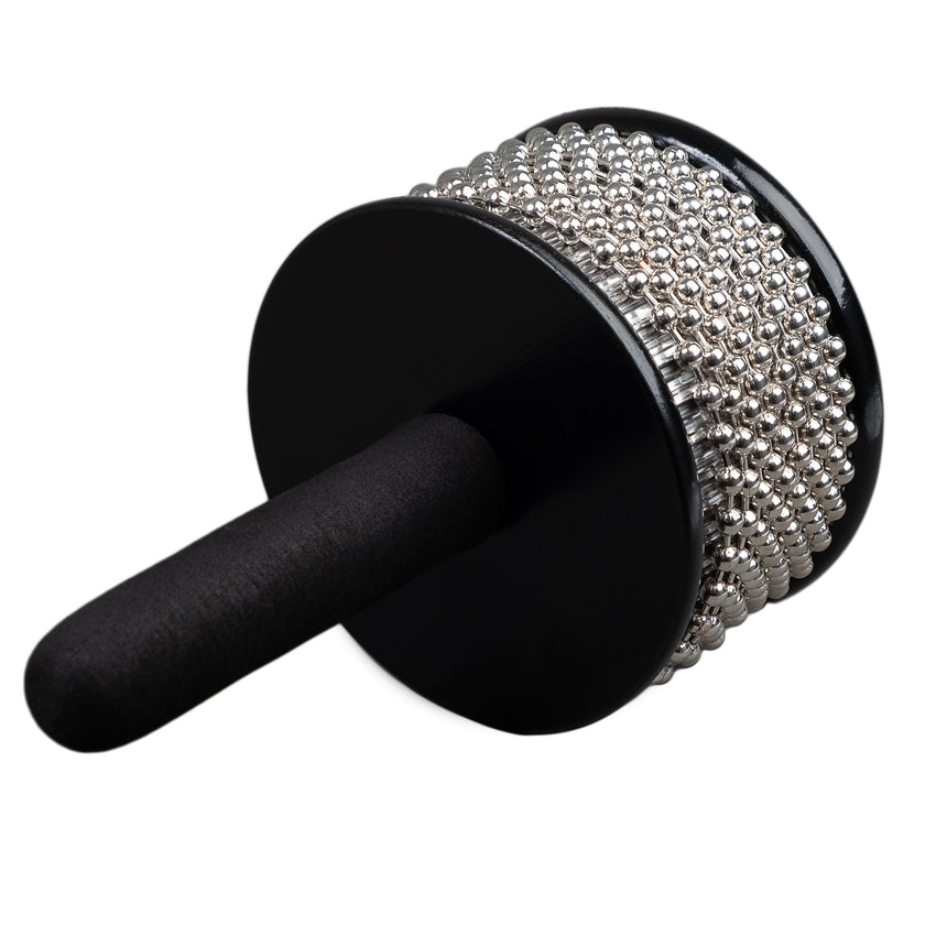 SEPCAB2 cabasa, 115 mm, black – angled view lying down