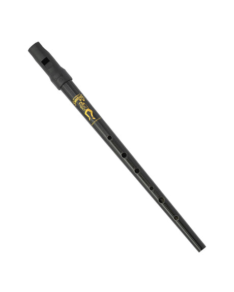 Clarke Sweetone D Tin Whistle, Schwarz, Ganzansicht