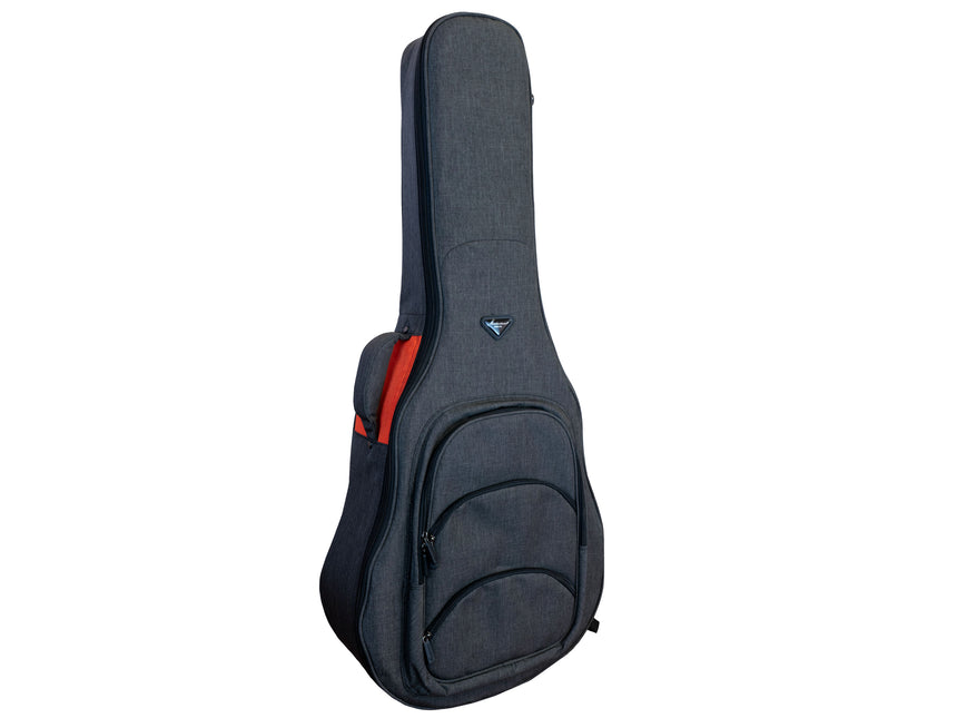 Merida Chance guitare folk – corps Grand Jumbo pan coupé, épicéa massif, fond et éclisses en érable flammé