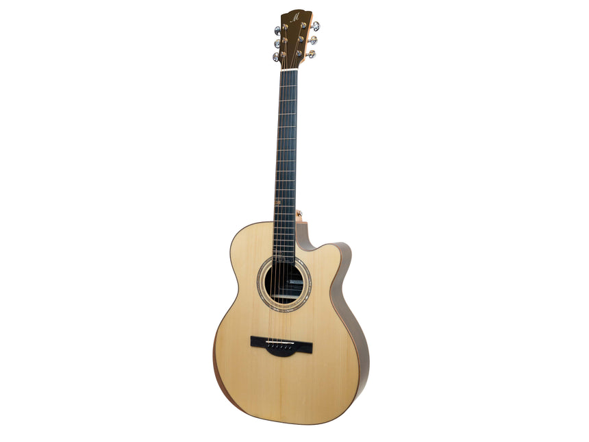 Merida MA16OMCEQ-NT Westerngitarre OM Cutaway Natur matt
