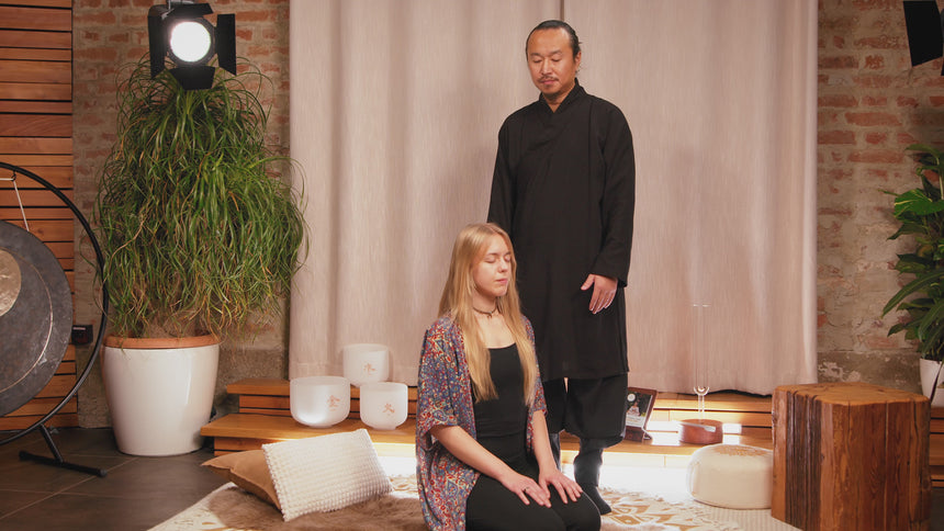 MEINL Sonic Energy 2-teiliges TCM Therapy Tuning Fork Yin & Yang Set TTF-TCM-YYSET