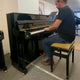 Grotrian - Piano Steinweg modèle G – 113 noir poli