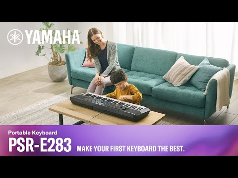 Yamaha Keyboard PSR-E 283 - 61 Tasten - DAS IDEALE EINSTEIGER KEYBOARD