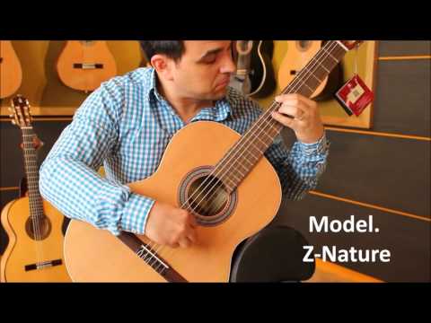Alhambra Z-Nature CW EZ classical guitar with pickup 4/4 with bag