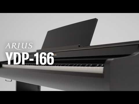 Yamaha Digitalpiano Arius YDP-166 Schwarz – Overview & Demo
