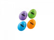 NINO Percussion Egg Shaker Sortiment - 4 teilig - Musik-Ebert Gmbh