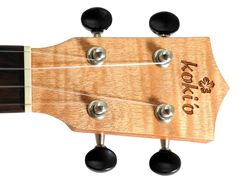 koki'o Massivfichte-Ahorn Concert Ukulele U-SSPLFM-C mit Tasche - Musik-Ebert Gmbh