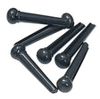 Fire & Stone Saitenpins 6er Pack schwarz - Musik-Ebert Gmbh