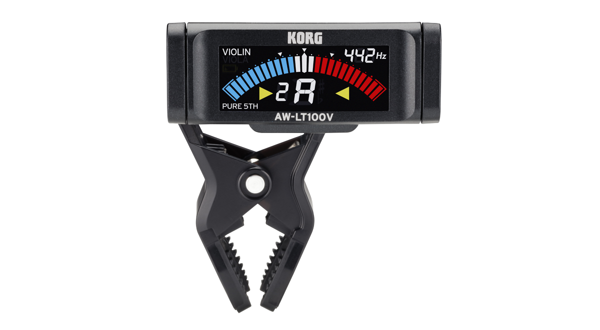 Korg AW-LT100V Clip On Tuner für Violine & Viola - Musik-Ebert Gmbh