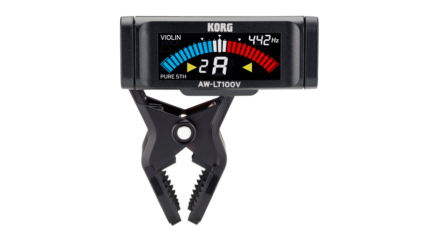 Korg AW-LT100V Clip On Tuner für Violine & Viola - Musik-Ebert Gmbh