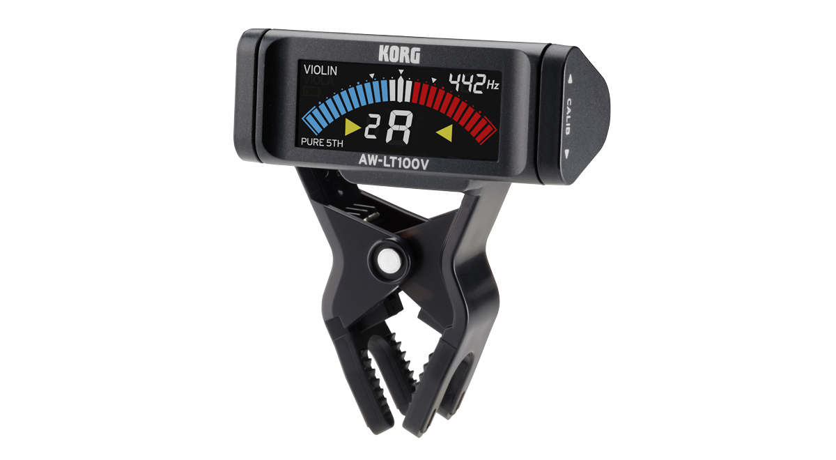 Korg AW-LT100V Clip On Tuner für Violine & Viola - Musik-Ebert Gmbh