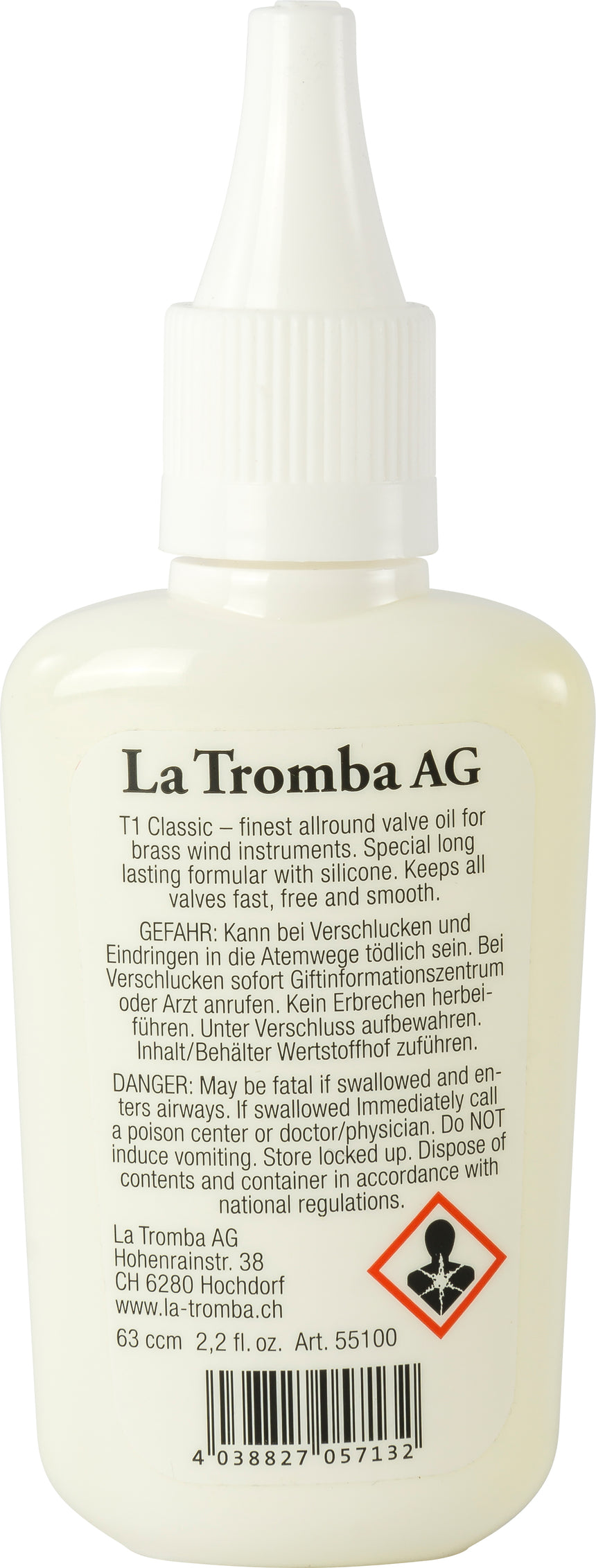 La Tromba T1 Ventilöl mit Silikon - Musik-Ebert Gmbh