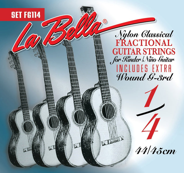 La Bella FG 114 1/4 Gitarrensaiten Satz Classicgitarre - Musik-Ebert Gmbh