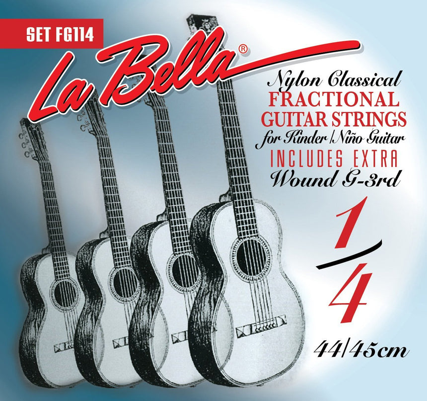 La Bella FG 114 1/4 Gitarrensaiten Satz Classicgitarre - Musik-Ebert Gmbh