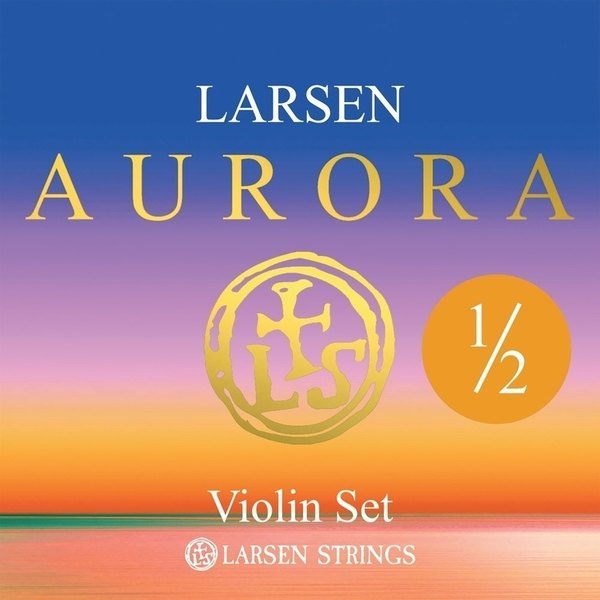 Larsen Aurora Violinensaiten Satz 1/2 Medium mit D Alu - Musik-Ebert Gmbh