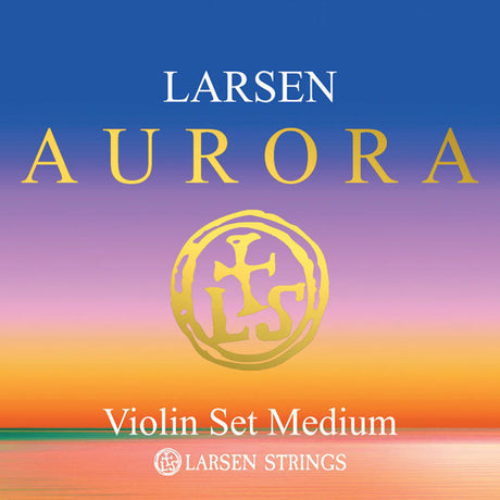 Larsen Aurora Violin Saitensatz 4/4 mit D Silber - Musik-Ebert Gmbh