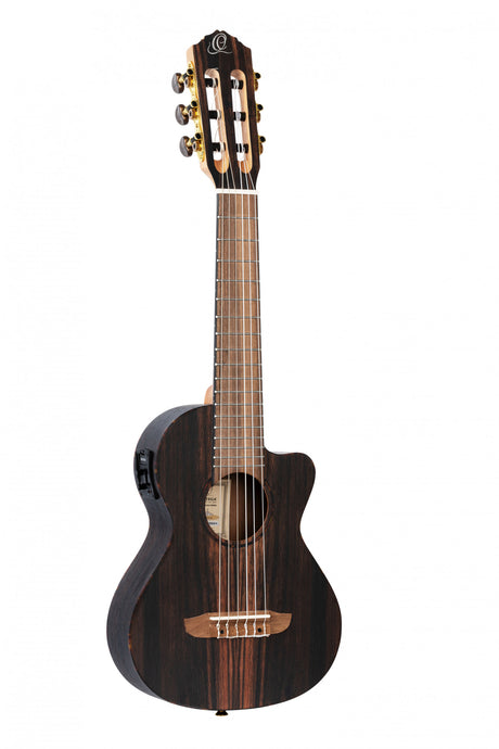 ORTEGA Timber Serie Guitarlele mit Cutaway + MagusUke Preamp - Musik-Ebert Gmbh