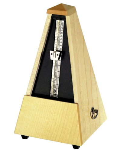 Wittner Analog Metronom  pyramidenförmig mit Holzgehäuse - Musik-Ebert Gmbh